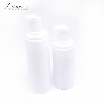 White 100ml high quality lash extension shampoo foaming cleanser